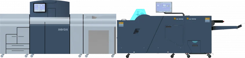 In-Line Booklet Maker with Xerox Nuvera Series